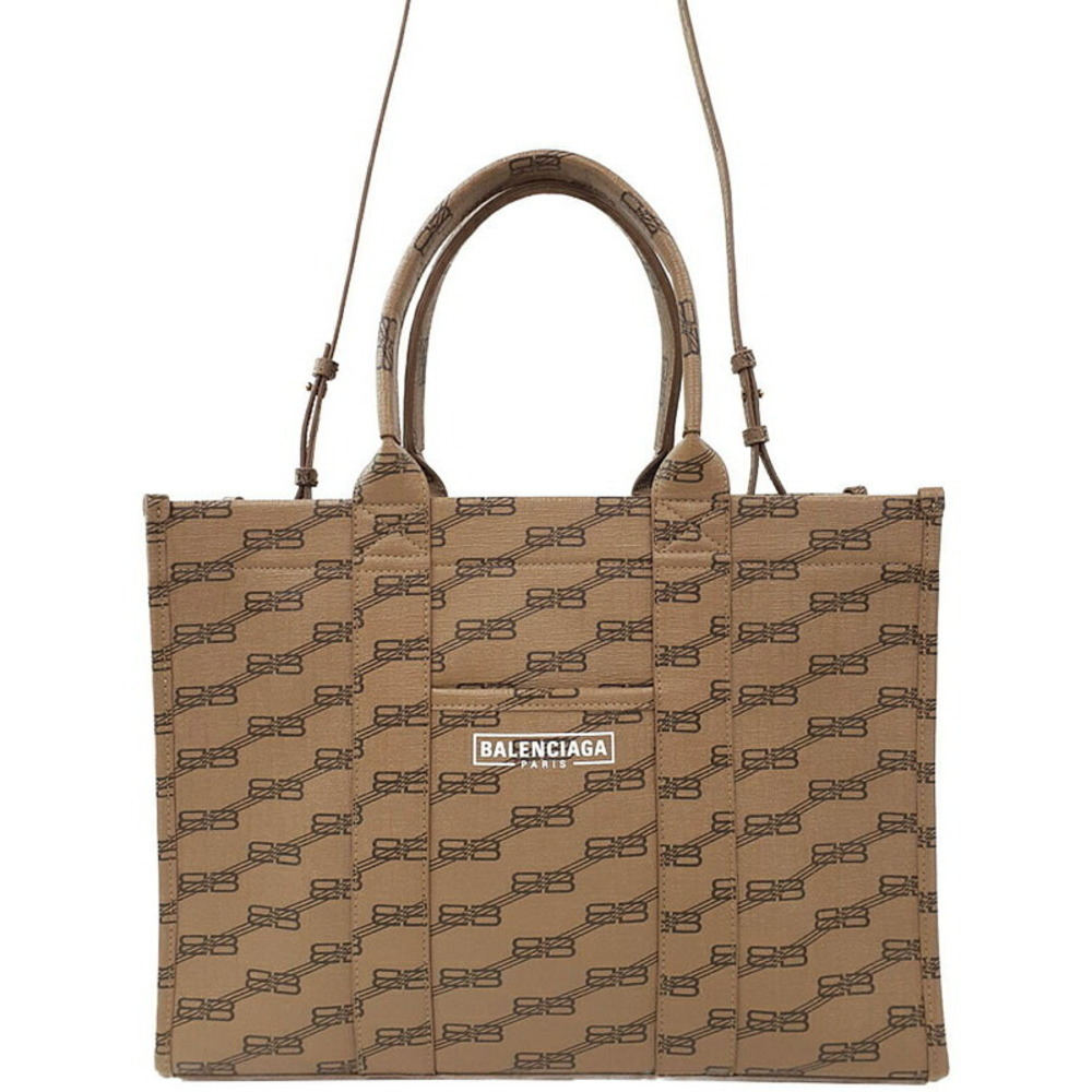 BALENCIAGA Monogram Hardware Tote Bag - Picture 1 of 9